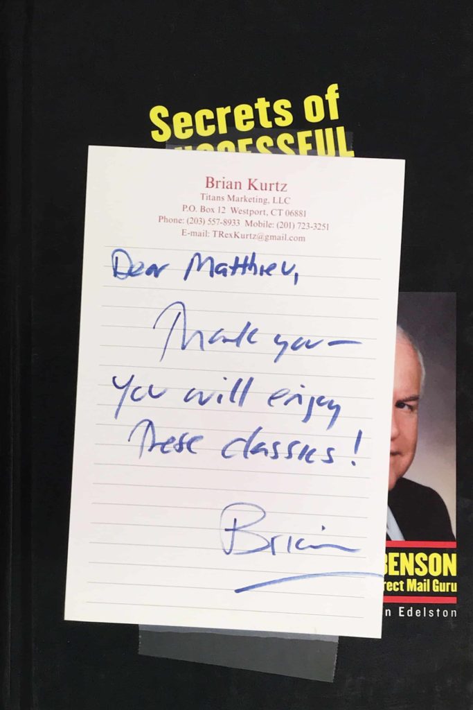 Secrets of successful direct mail Richard Benson